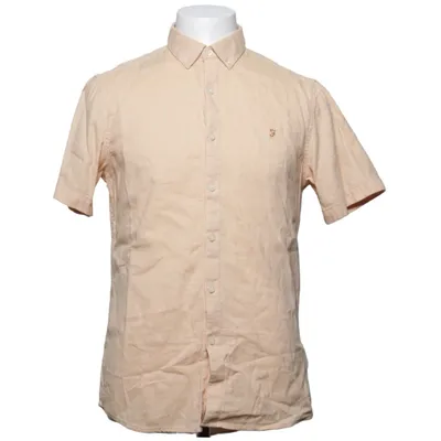 Korte mouwen shirt (Beige) van Farah Katoen