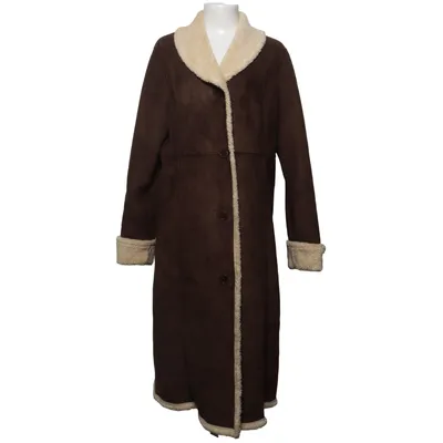 Frakke (Brun, Beige) fra Lands' End Akryl, Polyester