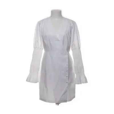 Wrap dress (White) from Missguided Tall Cotton