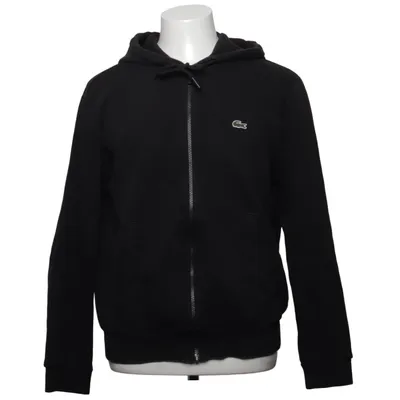 Sweat à capuche (Noir) de Lacoste Coton, Élasthane