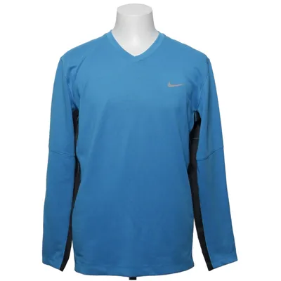 Trainingstop (Blauw, Grijs) van Nike Golf Elastaan, Polyester, Wol