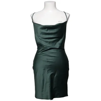 Jurk (Groen) van Anika Teller x NA-KD Elastaan, Polyester