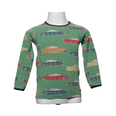 T-shirt à manches longues (Vert, Multicolore) de Villervalla Élasthane, Coton biologique