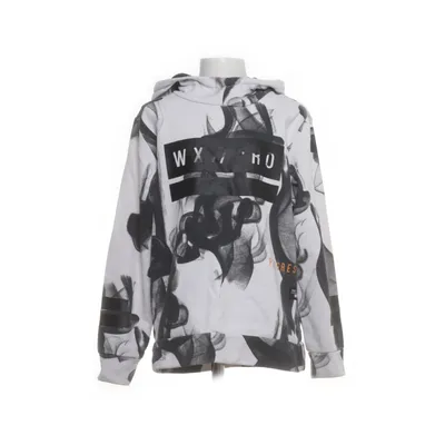 Huvtröja (Vit, Svart) från Woxo 720° Bomull, Polyester