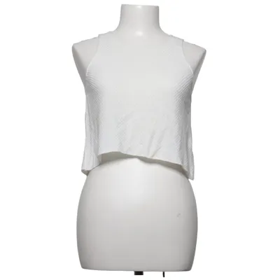 Crop top (Wit) van Odica Acryl, Modal