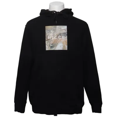 Sweat à capuche (Noir) de Nicce Coton, Polyester