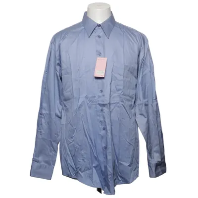 Shirt (Blauw) van Perry Ellis Portfolio Katoen