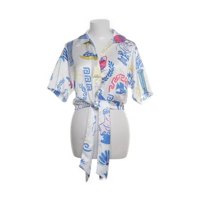 Topp (Vit, Flerfärgad) från Peach Polyester