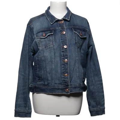 Spijkerjas (Z1975) van Zara Basic Denim Katoen, Elastaan