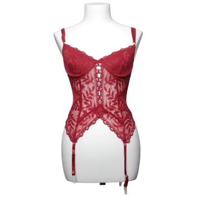 Corset (Rouge) Élasthane, Polyamide