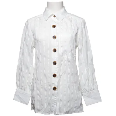 Shirt (Wit) van Yehwang Polyester