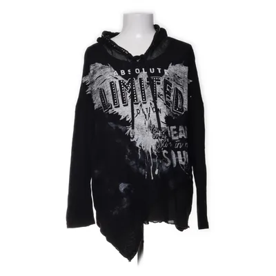 Huvtröja (Svart, Grå) från Tredy Bomull, Viskos