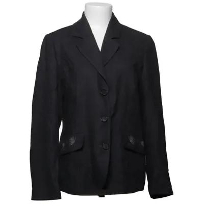 Blazer (Noir) de Choise by Danwear Polyester, Viscose, Laine