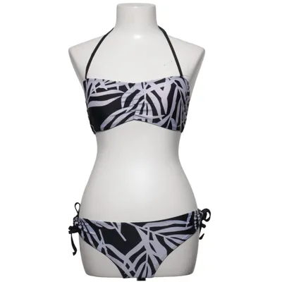 Bikini (Black, White) from Glamour Elastane, Polyester