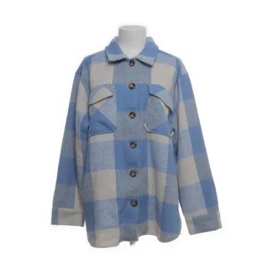 Overshirt (Blauw, Wit) van Lindex Polyester, Wol