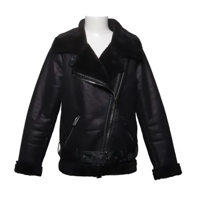 Shearling jacket (Black) from Pernilla Wahlgren Design Polyester, Polyurethane