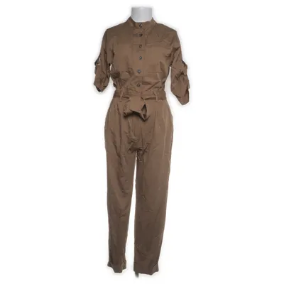 Jumpsuit (Beige) from H&M Cotton, Viscose, Polyester