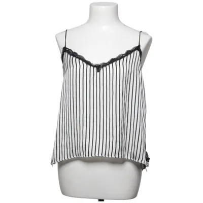 Topp (Vit, Svart) från Zara Basic Polyester