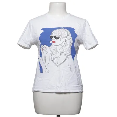 T-shirt (Wit, Blauw, Rood) van Zara Katoen