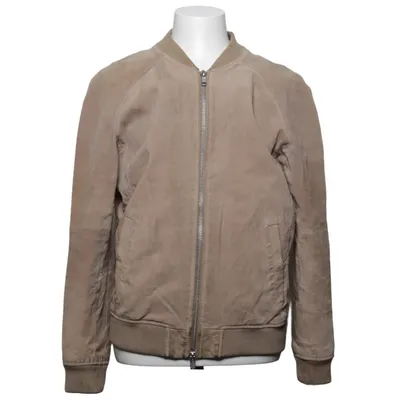 Bomberjakke (Beige) fra King x Jofama Læder, Polyester