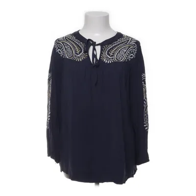 Blouse lavallière (Bleu, Multicolore) de October Viscose