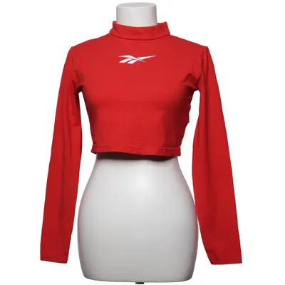 Crop top (Rouge) de Reebok Classic Coton, Élasthane