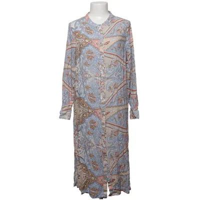 Robe longue (Bleu, Multicolore) de Carla F Viscose