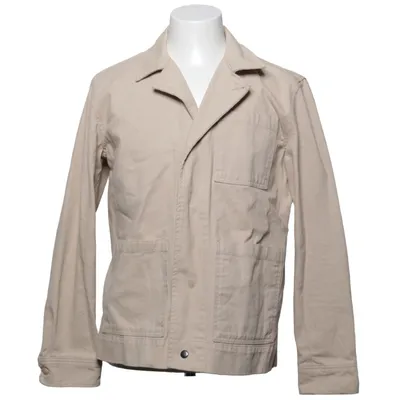 Denimjakke (Beige) fra Knowledge Cotton Apparel Bomuld