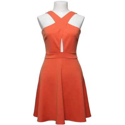 Jurk (Oranje) van Oh My Love Elastaan, Polyester