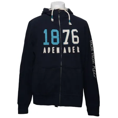 Sweat à capuche (Bleu) de Adenauer & Co Coton
