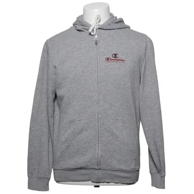 Sweat à capuche (Gris) de Champion Coton, Polyester, Viscose