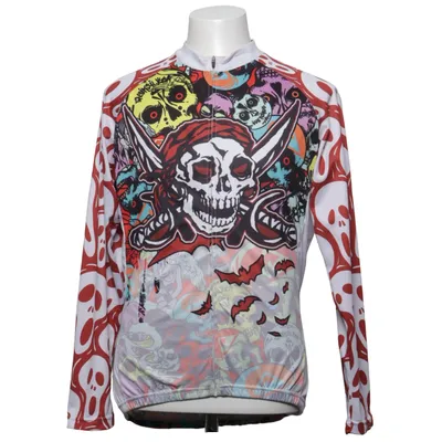 Maillot de vélo (Blanc, Multicolore) de Paladin Polyester