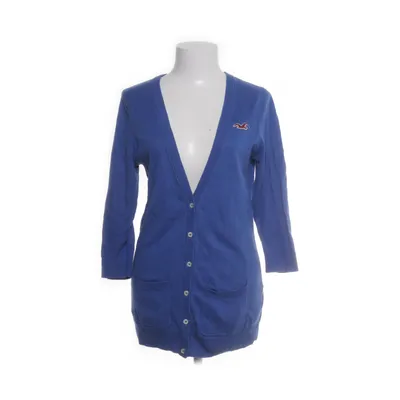 Cardigan (Blue) from Hollister Cotton, Nylon, Viscose