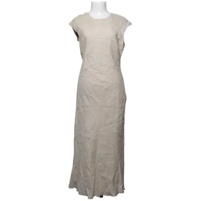 Robe longue (Beige) de Mango Selection Coton, Lin