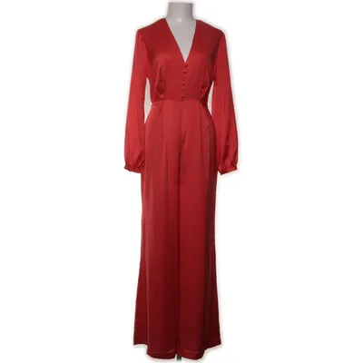 Byxdress (Röd) från True Decadence Elastan, Polyester