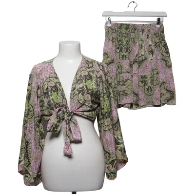 Set (Pink, Green, Multicolored) from Bigg Bull Polyester, Silk