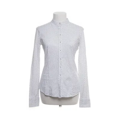 Blouse (Wit, Zwart) van Eterna Katoen