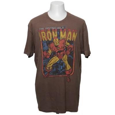 T-shirt (Marron, Multicolore) de Marvel Coton, Polyester
