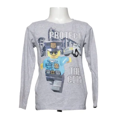 Långärmad t-shirt (Grå) från LEGO Bomull, Polyester