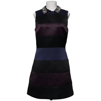 Cocktailjurk (Blauw, Zwart, Lila) van Sportmax Code Acryl, Katoen, Polyester