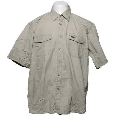 Chemise à manches courtes (Beige) de Vesta Coton