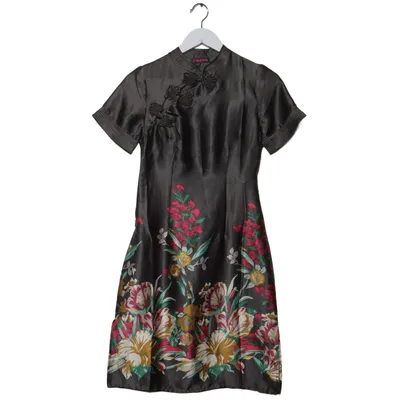 Cheongsam (Grå, Flerfärgad) från Indiska Polyester
