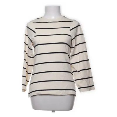 Lange mouwen shirt (Beige, Zwart) van Totême Katoen
