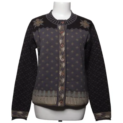 Cardigan (Grijs, Zwart, Meerkleurig) van Gudrun Sjödén Wol