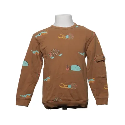 Sweatshirt (Brown, Multicolored) from Minimarket Cotton