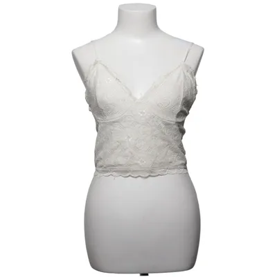 Crop top (Wit) van Bik Bok Elastaan, Polyamide, Polyester