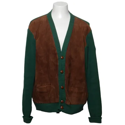 Cardigan (Vert, Marron) de Boomerang Coton