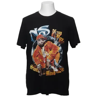 T-shirt (Svart) från Nas Ekologisk bomull