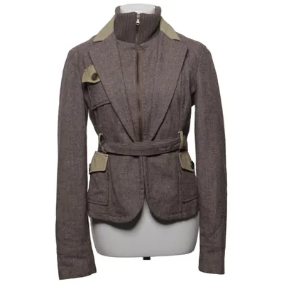 Kavaj (Brun, Beige) från Patrizia Pepe Bomull, Polyester, Ull