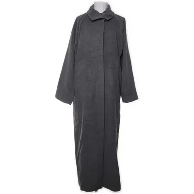 Frakke (Grå) fra René Lezard Angora, Kashmir, Cupro, Viscose, Uld